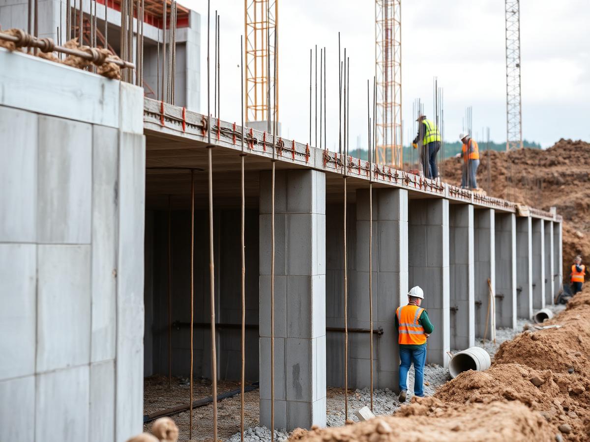 Reinforced Foundation Works